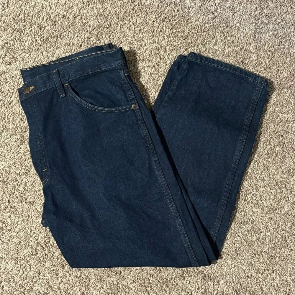 Rustler Jeans Dark Wash 38x29